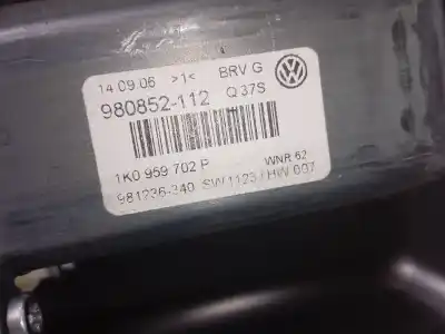 Автозапчасти б/у регулятор стекла переднего правого за volkswagen passat b6 variant (3c5) 2.0 tdi 16v ссылки oem iam 1k0955702p  