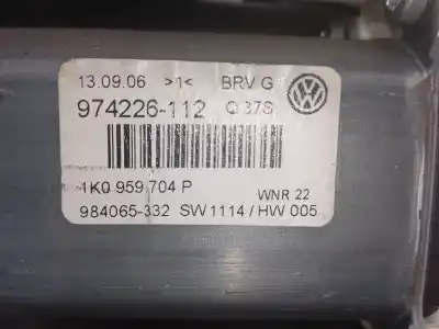 Автозапчасти б/у задний правый стеклорегулятор за volkswagen passat b6 variant (3c5) 2.0 tdi 16v ссылки oem iam 1k0959704p  