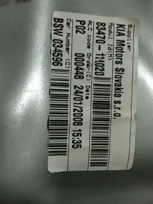 Second-hand car spare part rear left window regulator for kia cee´d 1.6 crdi cat oem iam references 834501h010  