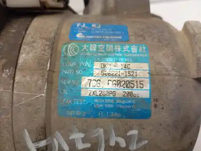 Second-hand car spare part air conditioning compressor for ssangyong korando 2.9 d oem iam references 6611303115  