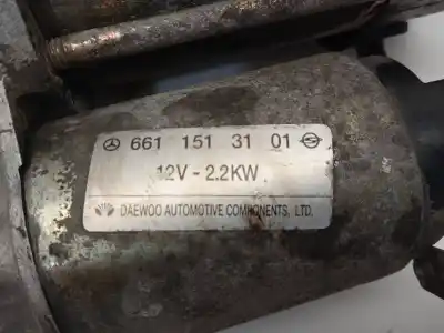 Автозапчасти б/у ДВИГАТЕЛЬ ЗАПУСКАЕТСЯ за SSANGYONG KORANDO  ссылки OEM IAM 6611513101  