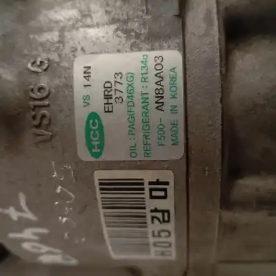 Peça sobressalente para automóvel em segunda mão compressor de ar condicionado a/a a/c por kia cee´d 1.4 cat referências oem iam 977012h040  