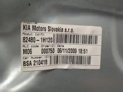 Автозапчасти б/у регулятор стекла переднего правого за kia ceed (ed) (2006->) 1.4 concept [1.4 ltr. - 80 kw cat] ссылки oem iam   
