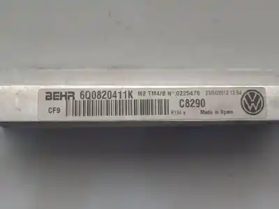 Автозапчасти б/у конденсатор / радиатор кондиционера воздуха за skoda fabia (6y2/6y3) 1.2 12v ссылки oem iam 6q0820411k  