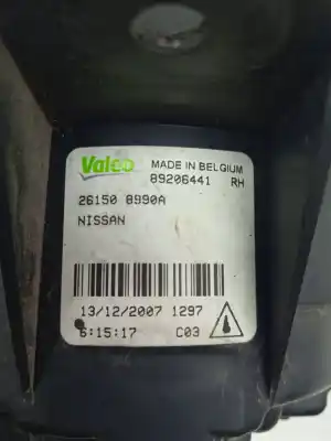 Автозапчасти б/у правая противотуманная фара за renault koleos 2.0 dci d fap ссылки oem iam 261508990a