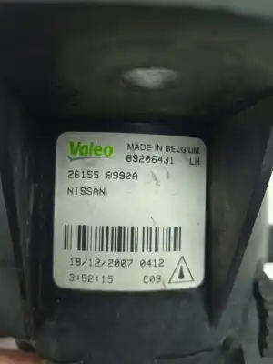 Автозапчасти б/у левая противотуманная фара за renault koleos 2.0 dci d fap ссылки oem iam 261558990a  