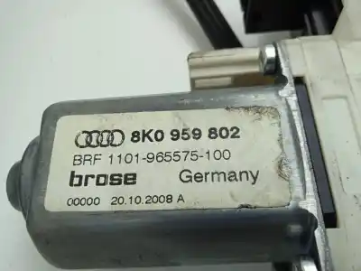 Автозапчастина б/у регулятор переднього правого скла для audi a4 b8 (8k2) 2.0 tdi посилання на oem iam 8k0959802