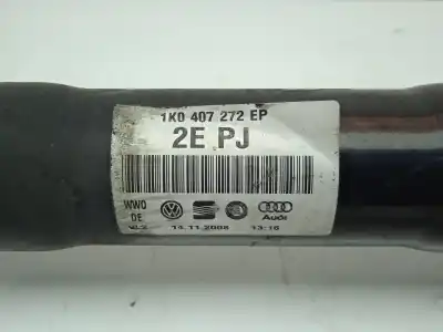 Second-hand car spare part front right transmission for audi a3 (8p) 1.8 tfsi ambiente oem iam references 1k0407272ep  