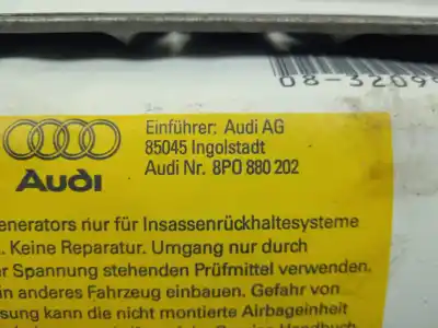 Second-hand car spare part front right air bag for audi a3 (8p) 1.8 tfsi ambiente oem iam references 8p0880202  