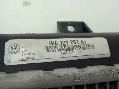 İkinci el araba yedek parçası su radyatörü için audi a3 (8p) 1.8 tfsi ambiente oem iam referansları 1k0121251at  
