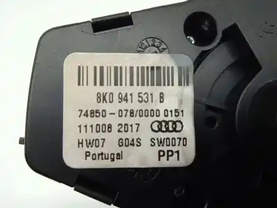 Автозапчастина б/у управління світлом для audi a4 b8 (8k2) 2.0 tdi посилання на oem iam 8k0941531b