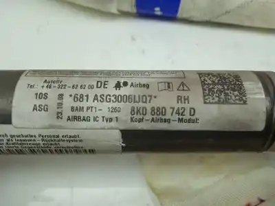 Автозапчастина б/у передня права подушка безпеки для audi a4 b8 (8k2) 2.0 tdi посилання на oem iam 8k0880742d  