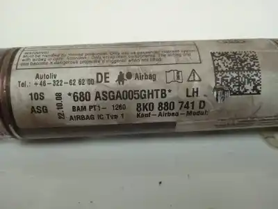 Автозапчастина б/у передня ліва подушка безпеки для audi a4 b8 (8k2) 2.0 tdi посилання на oem iam 8k0880741d