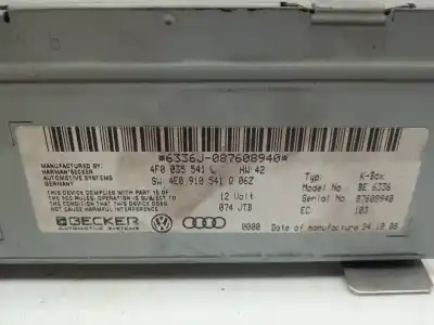 Автозапчастина б/у електронний модуль для audi a4 b8 (8k2) 2.0 tdi посилання на oem iam 4f0035541l  