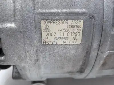 Автозапчасти б/у компрессор кондиционера воздуха за skoda superb i (3u4) 1.9 tdi ссылки oem iam 4472208186  