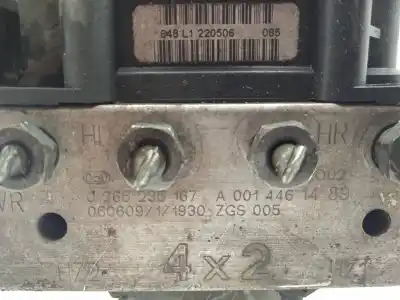 Автозапчастина б/у абс для mercedes-benz vito (w639) basic, combi 2.1 cdi cat 88 cv / 65 kw посилання на oem iam a0014461489