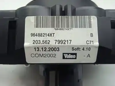 Second-hand car spare part headlights switch for citroen c2 (jm_) 1.1 oem iam references 96488214xt  