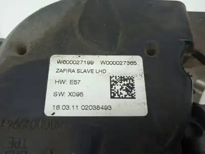 Автозапчастина б/у двигатель передніх склоочисників для opel zafira tourer c (p12) 1.6 cdti (75) посилання на oem iam w000027365  