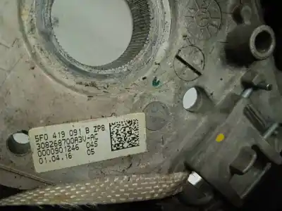 Second-hand car spare part steering wheel for seat leon st (5f8) 2.0 tdi oem iam references 5f0419685  