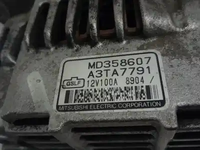 Second-hand car spare part ALTERNATOR for MITSUBISHI SPACE WAGON (N80/N90)  OEM IAM references A3TA7791  