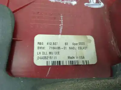 Second-hand car spare part interior left tailgate light for bmw x5 (e53) 3.0d oem iam references 716448501  