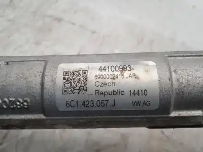 Peça sobressalente para automóvel em segunda mão caixa de direção por skoda rapid active referências oem iam 6c1423057j  