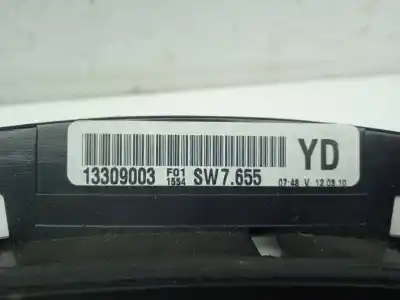 Second-hand car spare part DASHBOARD for OPEL ZAFIRA / ZAFIRA FAMILY B (A05)  OEM IAM references 13309003  