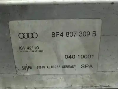 Автозапчастина б/у підсилення заднього бампера для audi a3 sportback (8p) 2.0 tdi посилання на oem iam 8p4807309b  