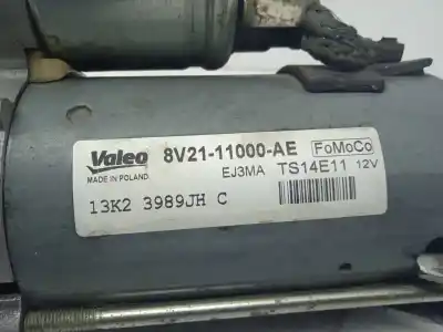 Peça sobressalente para automóvel em segunda mão motor de arranque por ford fiesta vi (cb1, ccn) 1.5 tdci referências oem iam 8v2111000ae  