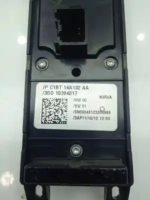 Peça sobressalente para automóvel em segunda mão botão / interruptor elevador vidro dianteiro esquerdo por ford fiesta vi (cb1, ccn) 1.5 tdci referências oem iam c1bt14a132aa  