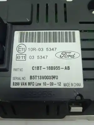 Автозапчастина б/у багатофункційний дисплей для ford fiesta vi (cb1, ccn) 1.5 tdci посилання на oem iam c1bt18b955ab