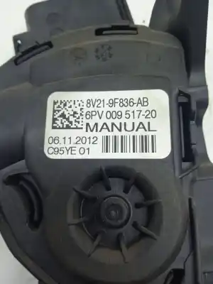 Автозапчастина б/у педальний потенціометр для ford fiesta vi (cb1, ccn) 1.5 tdci посилання на oem iam 8v219f836ab