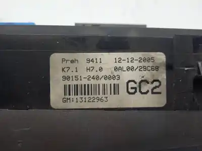 Автозапчасти б/у климат-контроль за opel astra gtc 1.7 16v cdti ссылки oem iam 13122963  