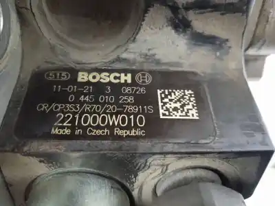 İkinci el araba yedek parçası ENJEKSIYON POMPASI için TOYOTA YARIS  OEM IAM referansları 221000W010  