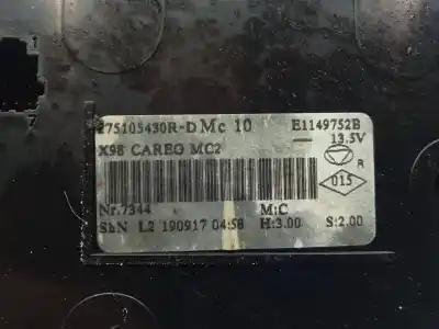 Автозапчастина б/у клімат-контроль для renault captur i (j5_, h5_) 1.3 tce 130 (j5nj j5ne) посилання на oem iam 275105430r  