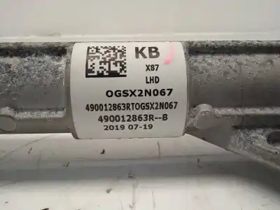 Автозапчастина б/у рульмова рейка для renault captur i (j5_, h5_) 1.3 tce 130 (j5nj j5ne) посилання на oem iam 490012863r  