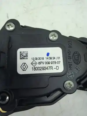 Tweedehands auto-onderdeel pedaalpotentiometer voor renault captur i (j5_, h5_) 1.3 tce 130 (j5nj j5ne) oem iam-referenties 180029347rd