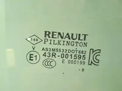 Автозапчасти б/у заднее правое окно за renault captur i (j5_, h5_) 1.3 tce 130 (j5nj j5ne) ссылки oem iam 43r001595  