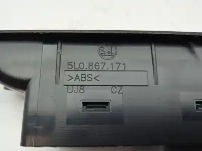 Pezzo di ricambio per auto di seconda mano interruttore alzacristalli anteriore sinistro per skoda yeti edition outdoor 110 cv / 81 kw riferimenti oem iam 5l0867171