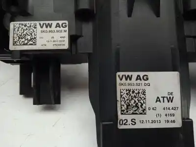 Автозапчастина б/у управління світлом для skoda yeti (5l) 2.0 tdi посилання на oem iam 5k0953502m  