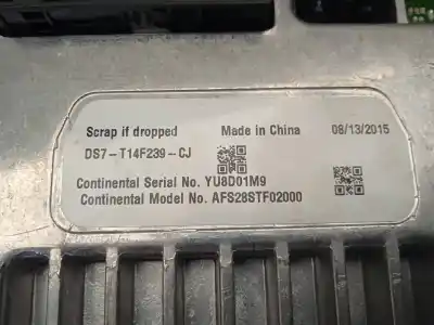 Second-hand car spare part multifunction display for ford mondeo turn. titanium oem iam references ds7t14f239cj  