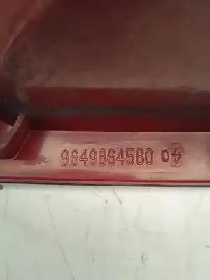 Second-hand car spare part left tailgate light for citroen c2 (jm_) 1.4 hdi oem iam references 9649864580  