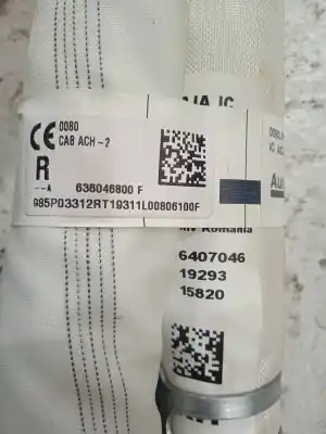 Автозапчастина б/у комплект подушки безпеки для renault clio v intens посилання на oem iam   