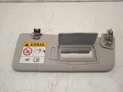 Second-hand car spare part right sunshade for renault clio v intens 101 cv / 74 kw oem iam references 964004288r