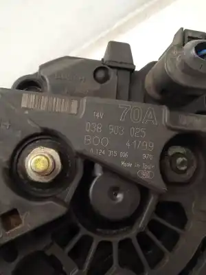 Tweedehands auto-onderdeel ALTERNATOR voor VOLKSWAGEN LUPO I (6X1, 6E1)  OEM IAM-referenties 0124315006  