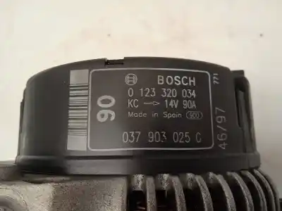 Автозапчастина б/у генератор для audi a3 (8l1) 1.8 посилання на oem iam 0123320034  