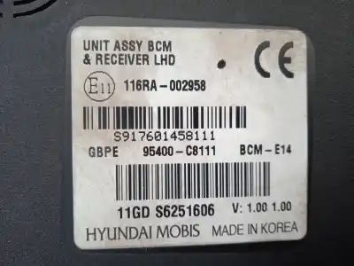Second-hand car spare part electronic module for hyundai i20 active tecno oem iam references 116ra002958  