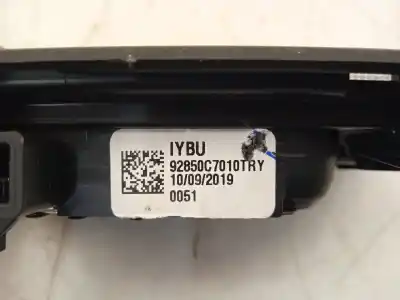 Second-hand car spare part interior light for hyundai i20 active tecno oem iam references 92850c7010  