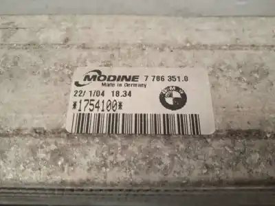 Pezzo di ricambio per auto di seconda mano intercooler per bmw serie 3 compact (e46) 2.0 16v diesel cat riferimenti oem iam 77863510  