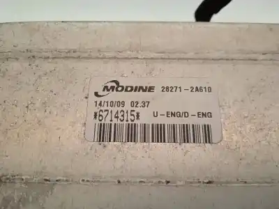 Peça sobressalente para automóvel em segunda mão intercooler por hyundai i30 (fd) 1.6 crdi referências oem iam 282712a610  